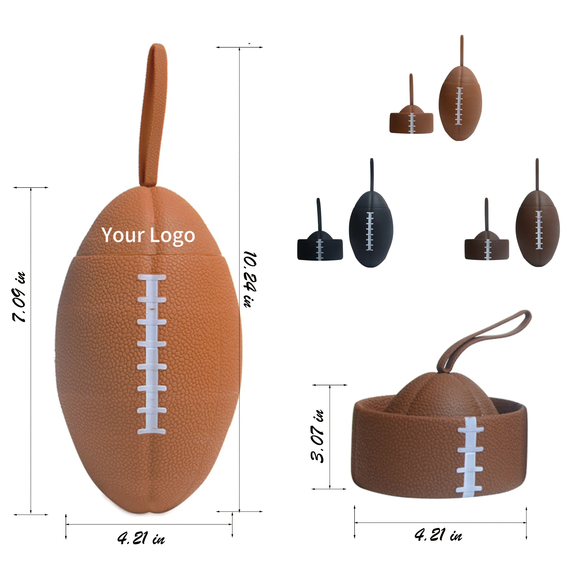 Outdoor Sports Rugby Collapsible Water Bag 1