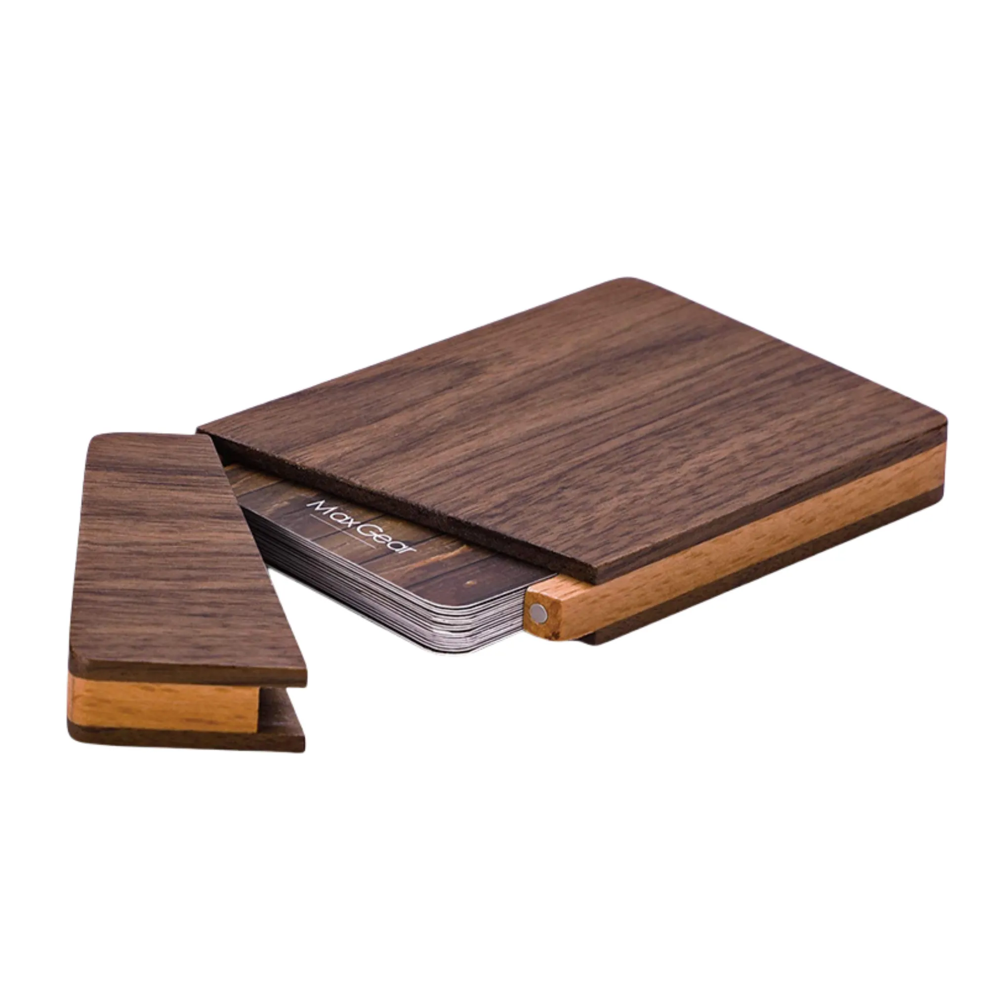 Walnut Business Card Holder 4