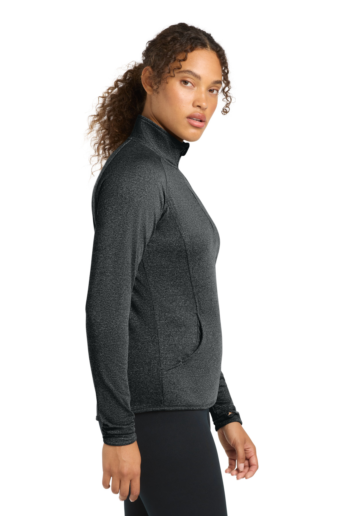 Sport-Tek® Ladies' Sport-Wick® Stretch Full-Zip Jacket 9