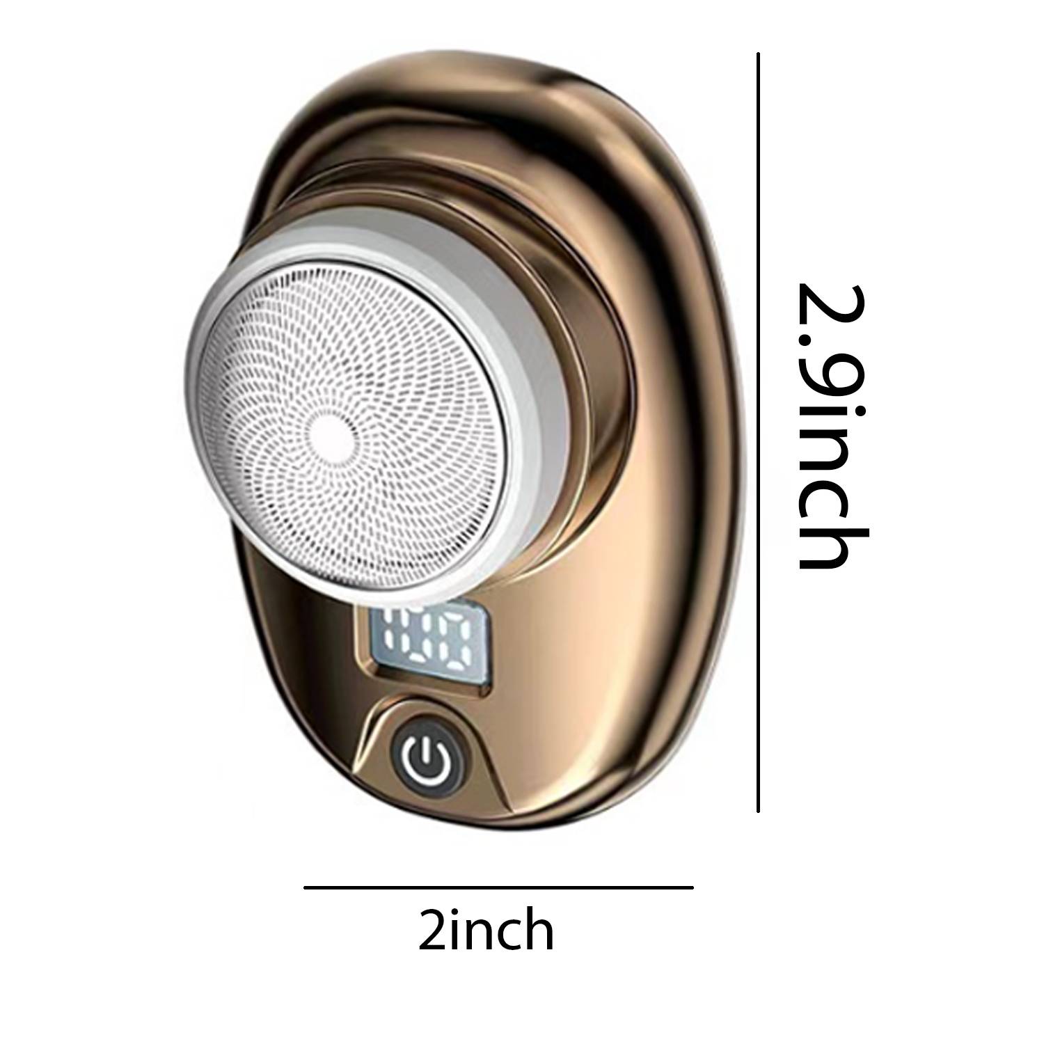 Portable car charging shaver 2