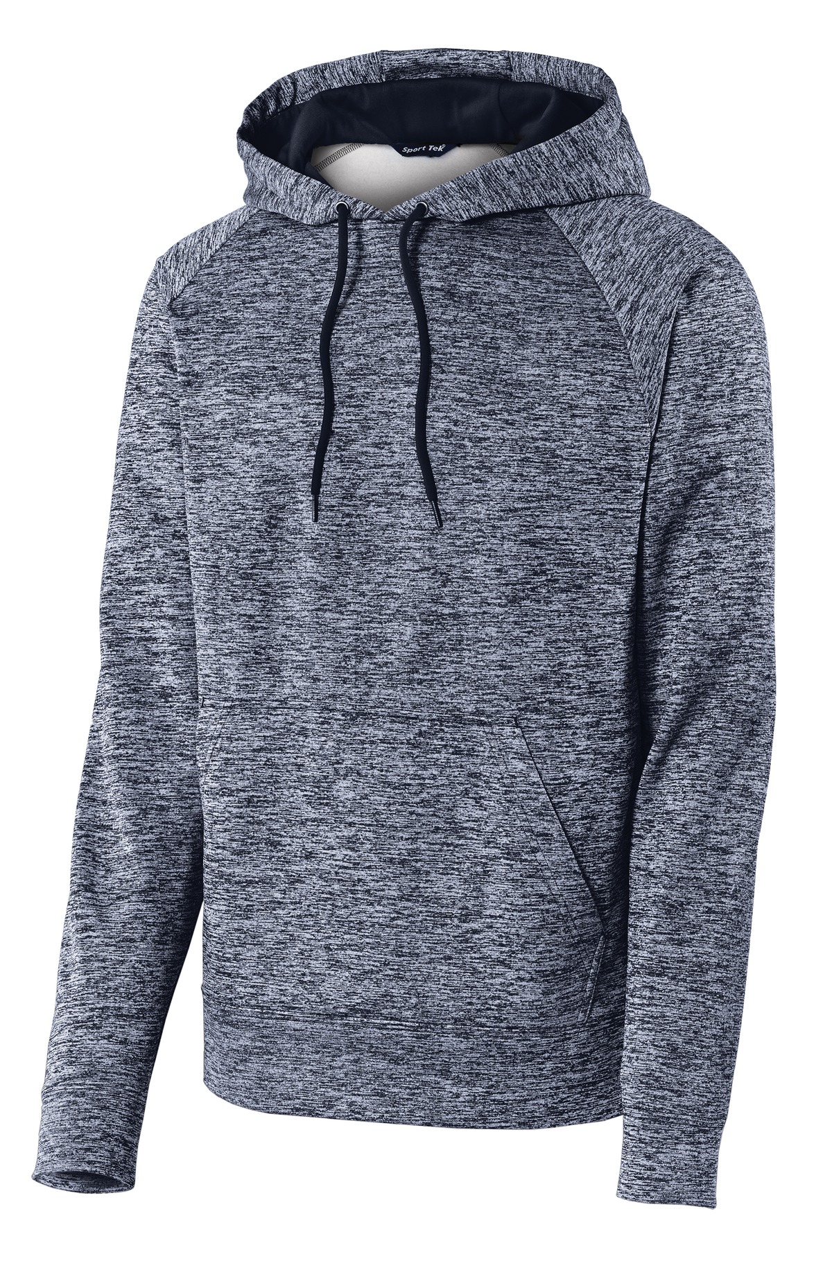 Sport-Tek PosiCharge Electric Heather Fleece Hooded Pullover. ST225, custom hoodie or sweatshirt with logo imprint 6