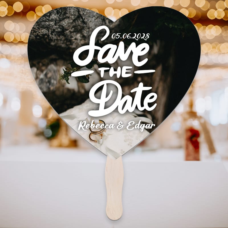 Heart Shape Hand Fans 7