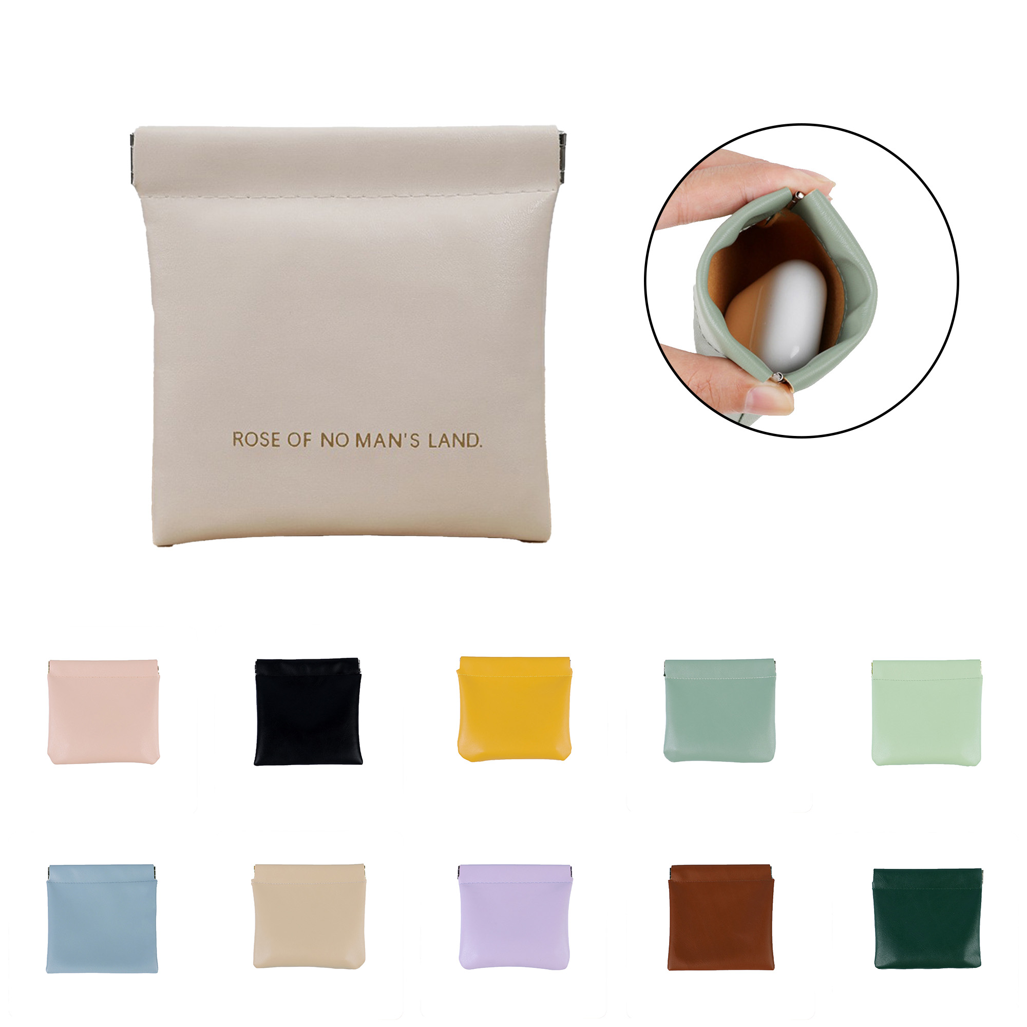 Data Cable Cosmetic Automatic Closing Storage Bag 1