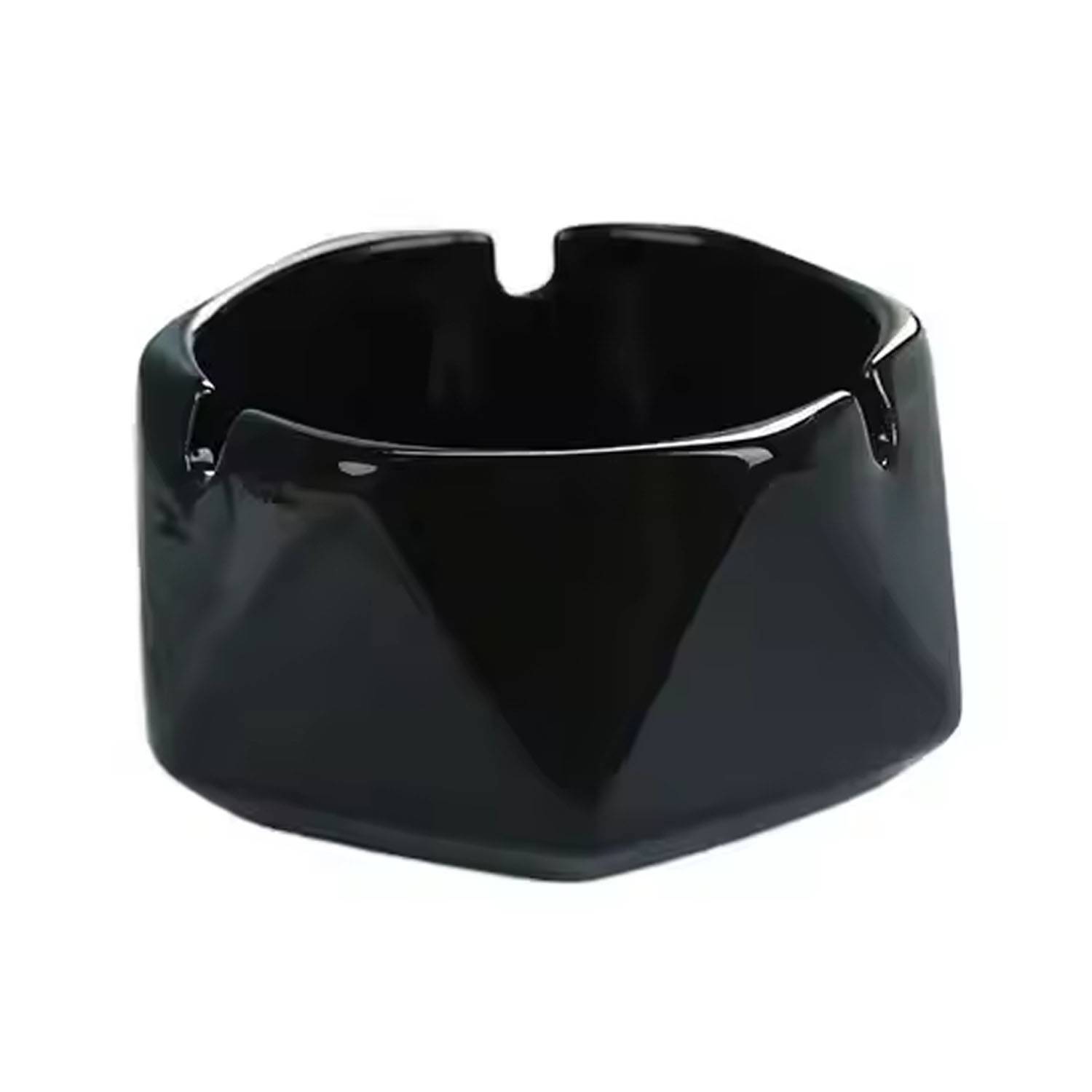 Round Minimalist Ceramic Ashtray 1