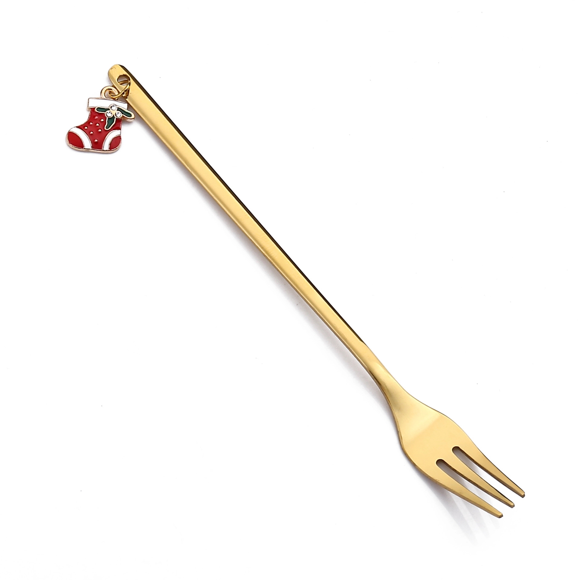 Christmas Stainless Steel Fork Set 2