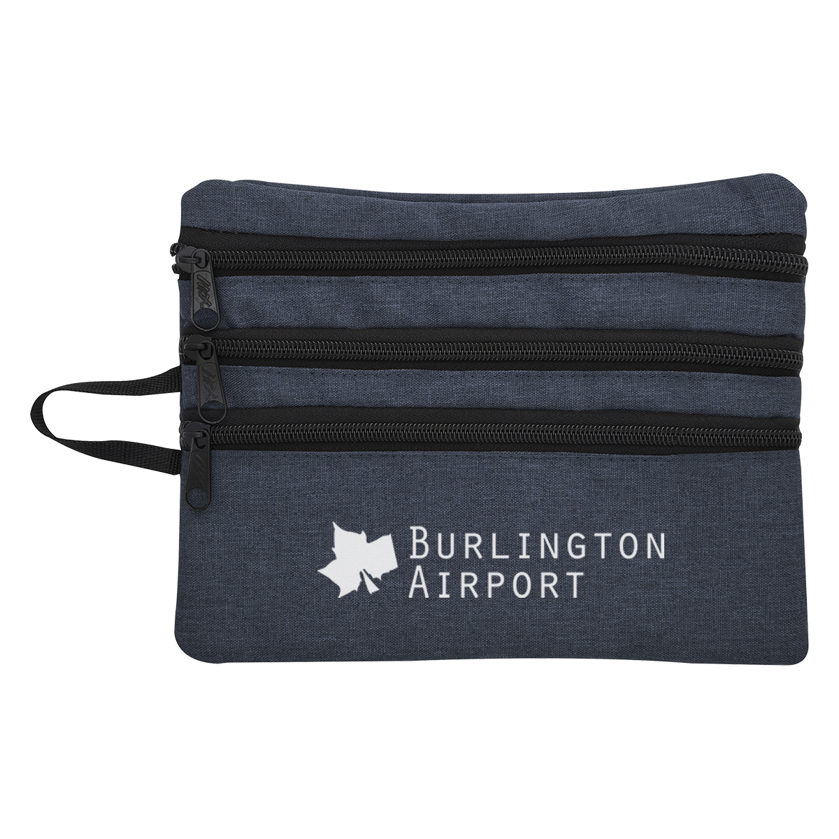 Heathered Tech Accessory Travel Bag 1