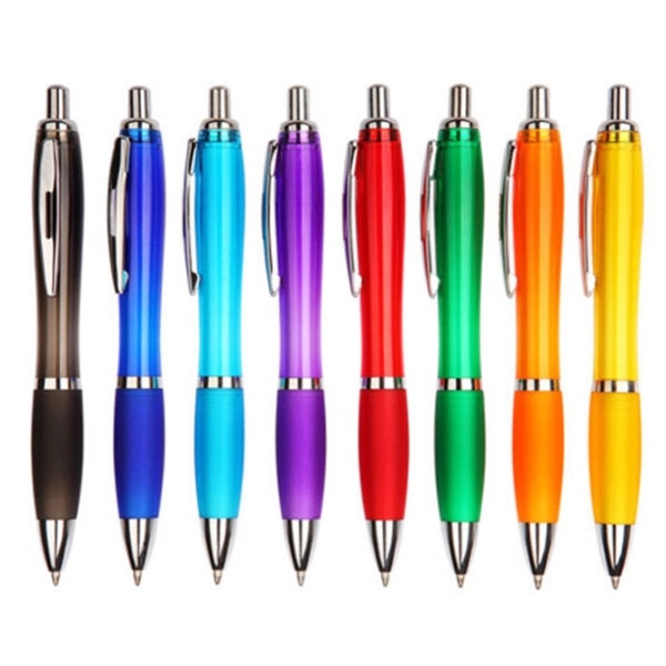 Curvaceous Silhouette Satin Grip Pen 4