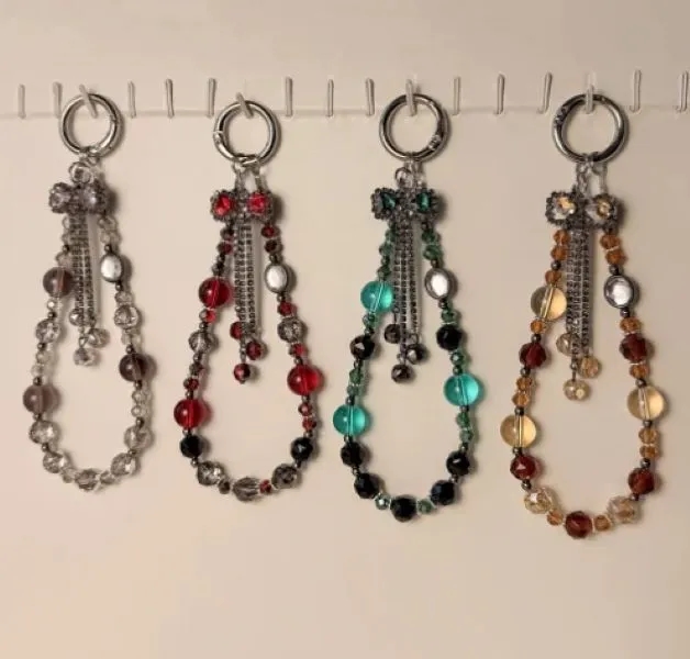 Custom Beaded Keychain 6