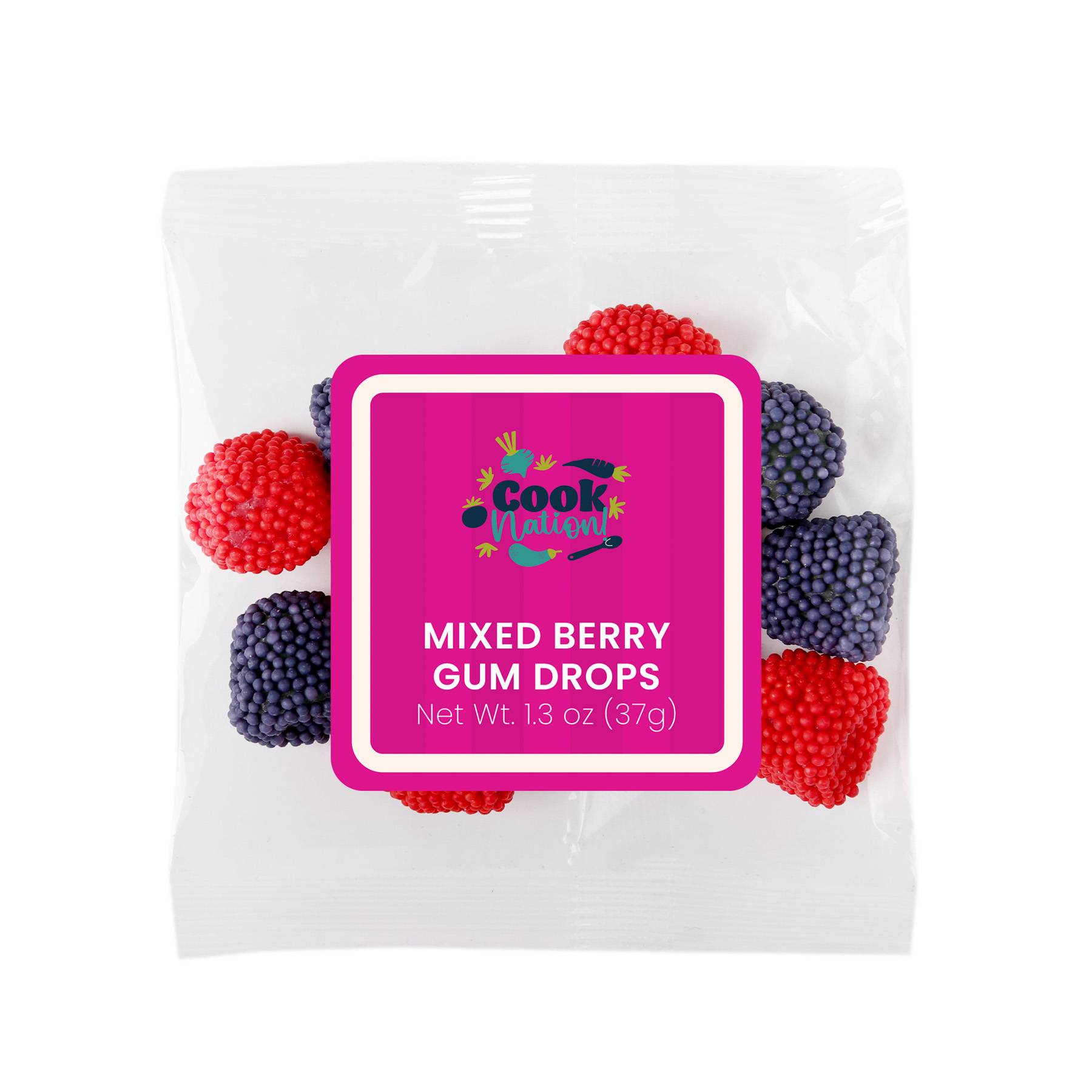 Mixed Berry Gum Drops: Taster Packet 3