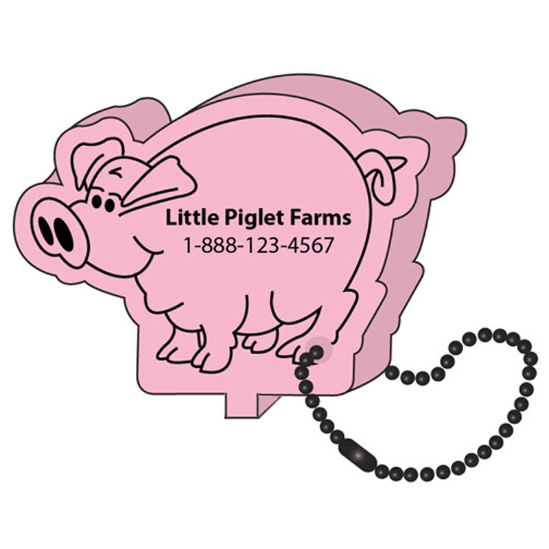 Pig Key Tag 11