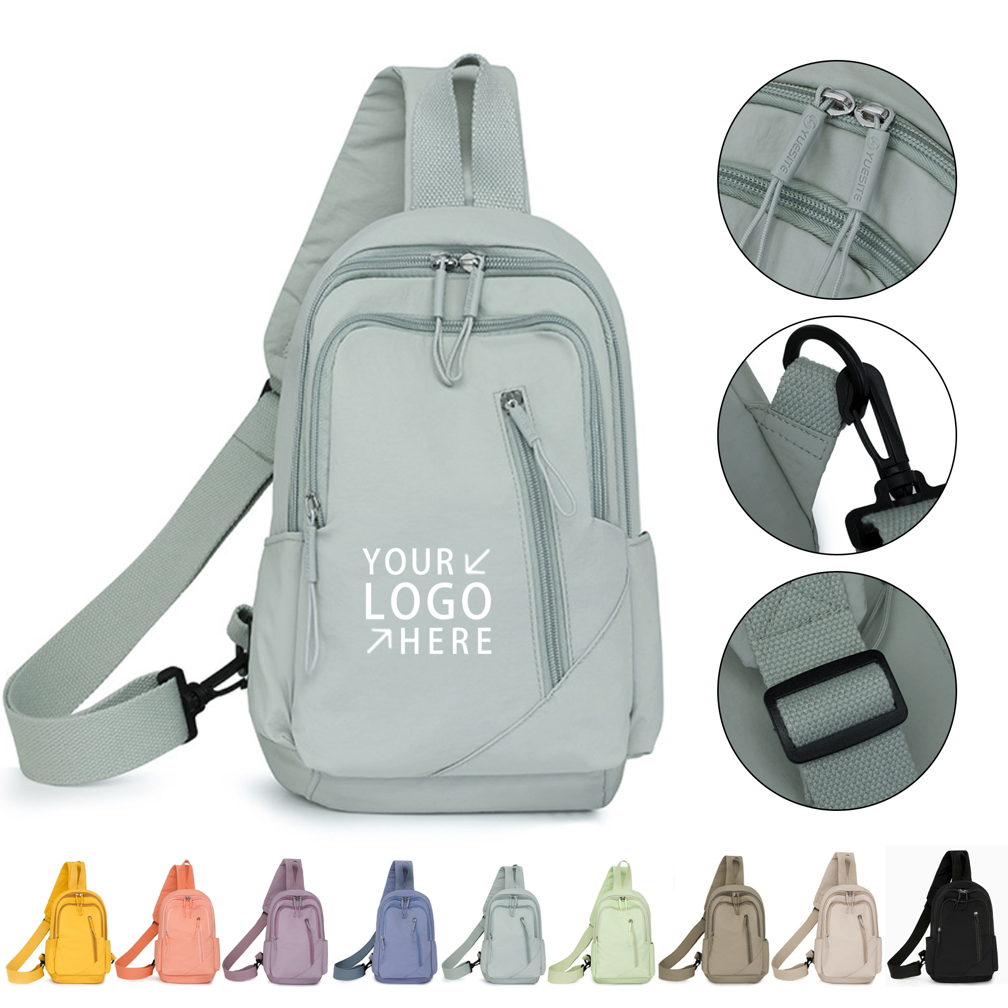 Outdoor Chest Daypack Crossbody Shoulder Bag 2