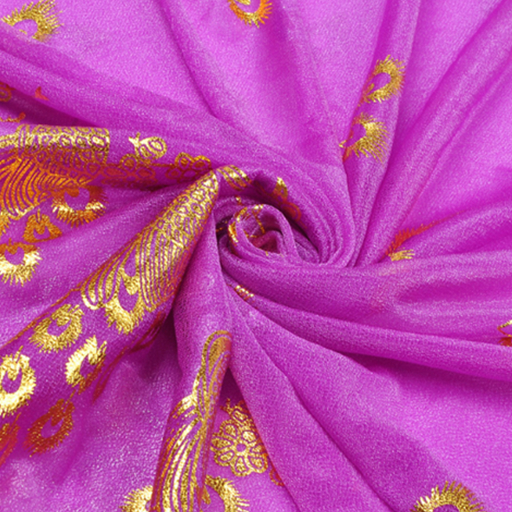 Women's Long Silk Scarf Silk Shawl 5