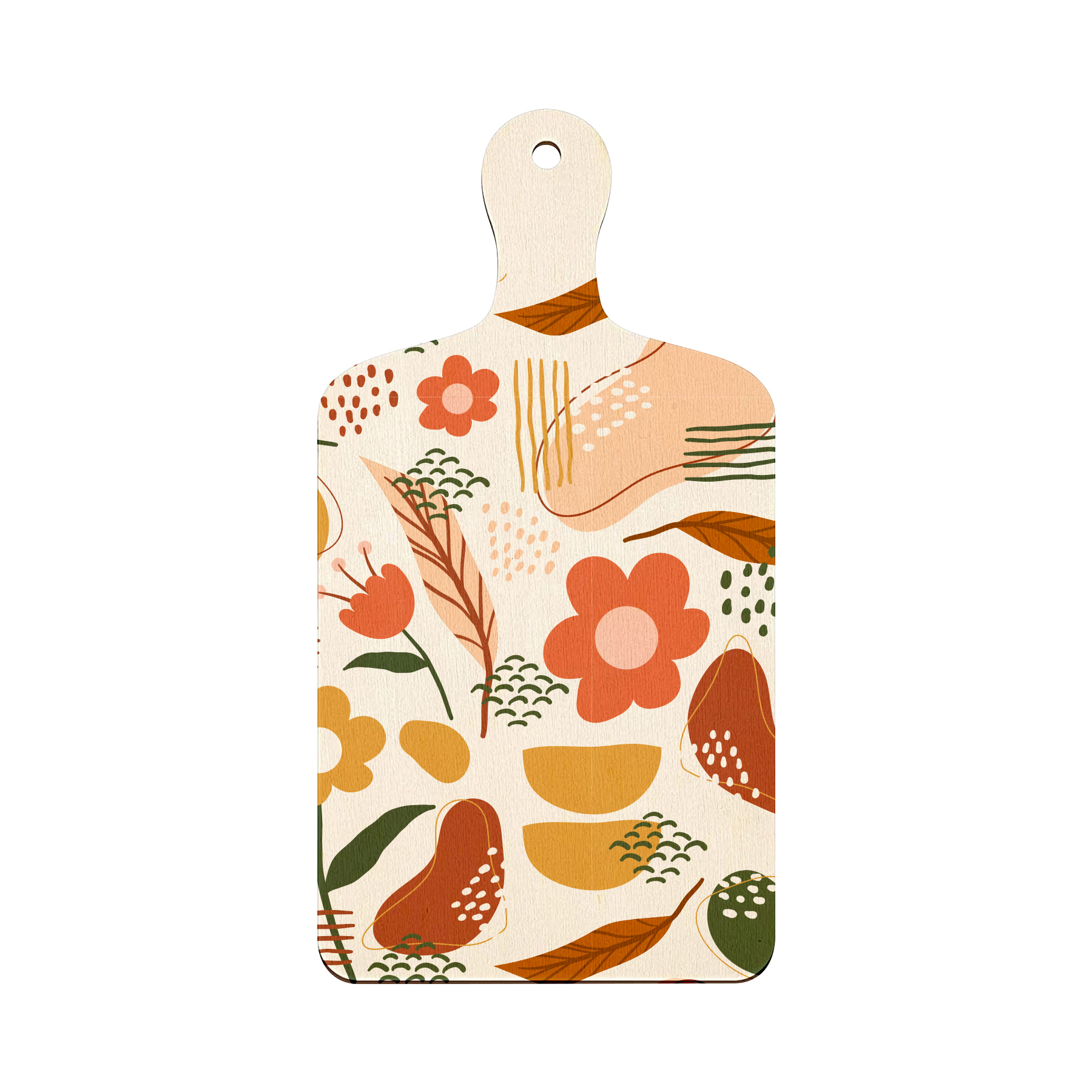Wooden DIY Cutting Board With Handle 10
