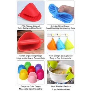 Oven Mitts Pinch Gloves Potholder 4