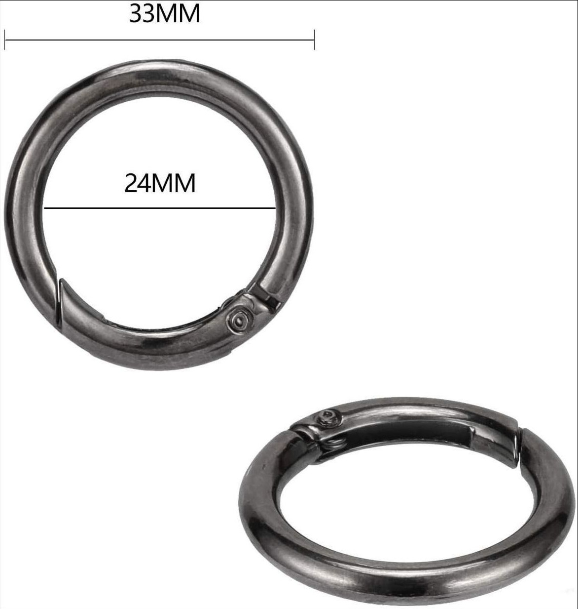 Removable Metal Key Ring 6