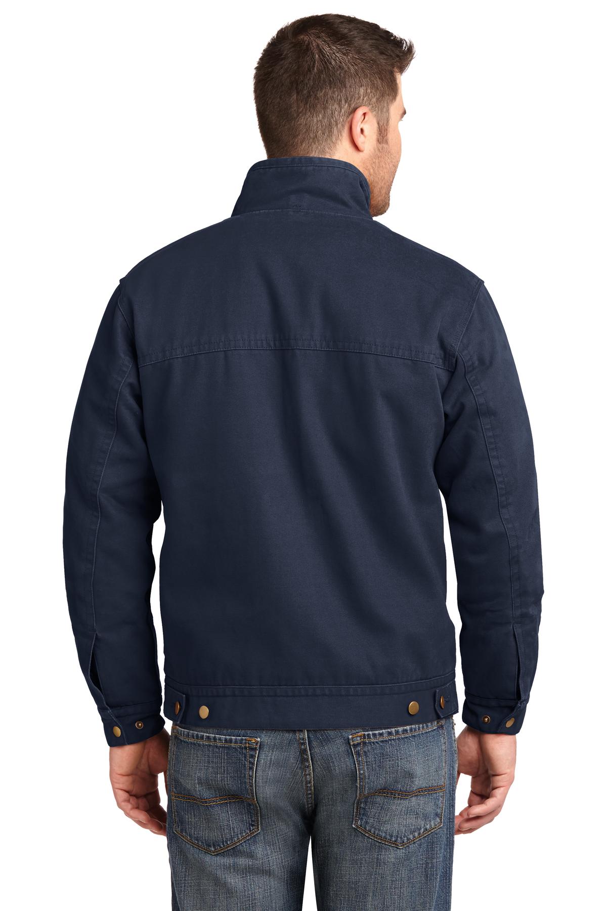 CornerStone Washed Duck Cloth Flannel-Lined Work Jacket. CSJ40 12