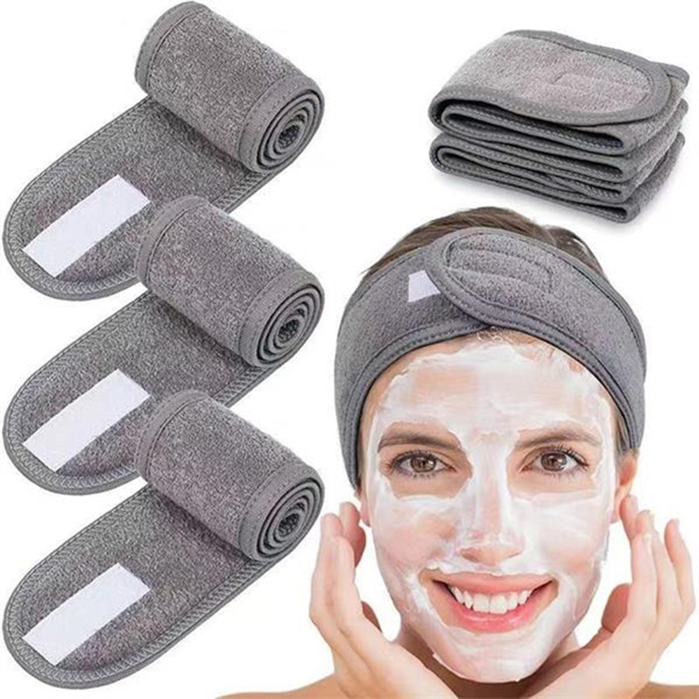 Adjustable Spa Facial Headband For Face Washing 4