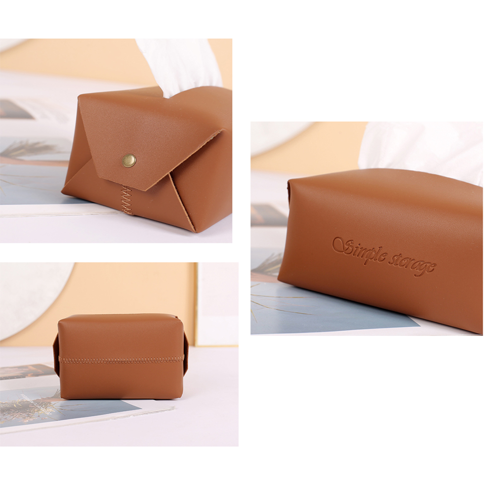 PU Leather Tissue Box 2