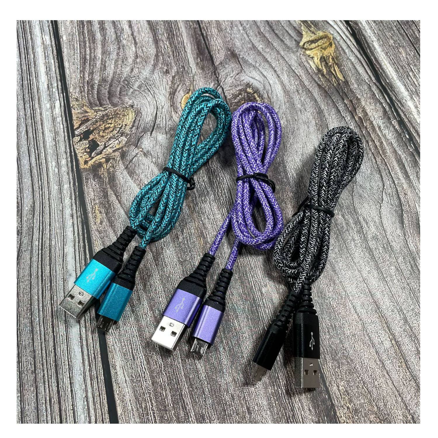 Nylon braided data cable 4