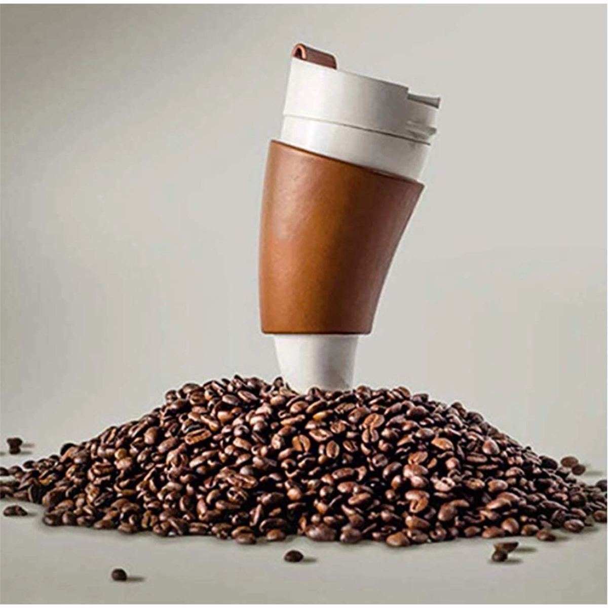 Goat Horns Coffee Mug Stainless Steel Story Thermos Cup 3