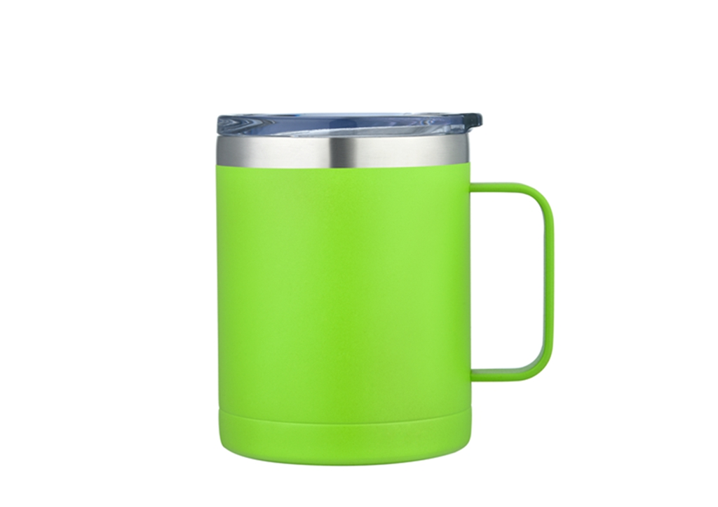 Endura 14oz Double Wall Mug with SS Outer, Plastic Liner and Handle with Ringneck 26