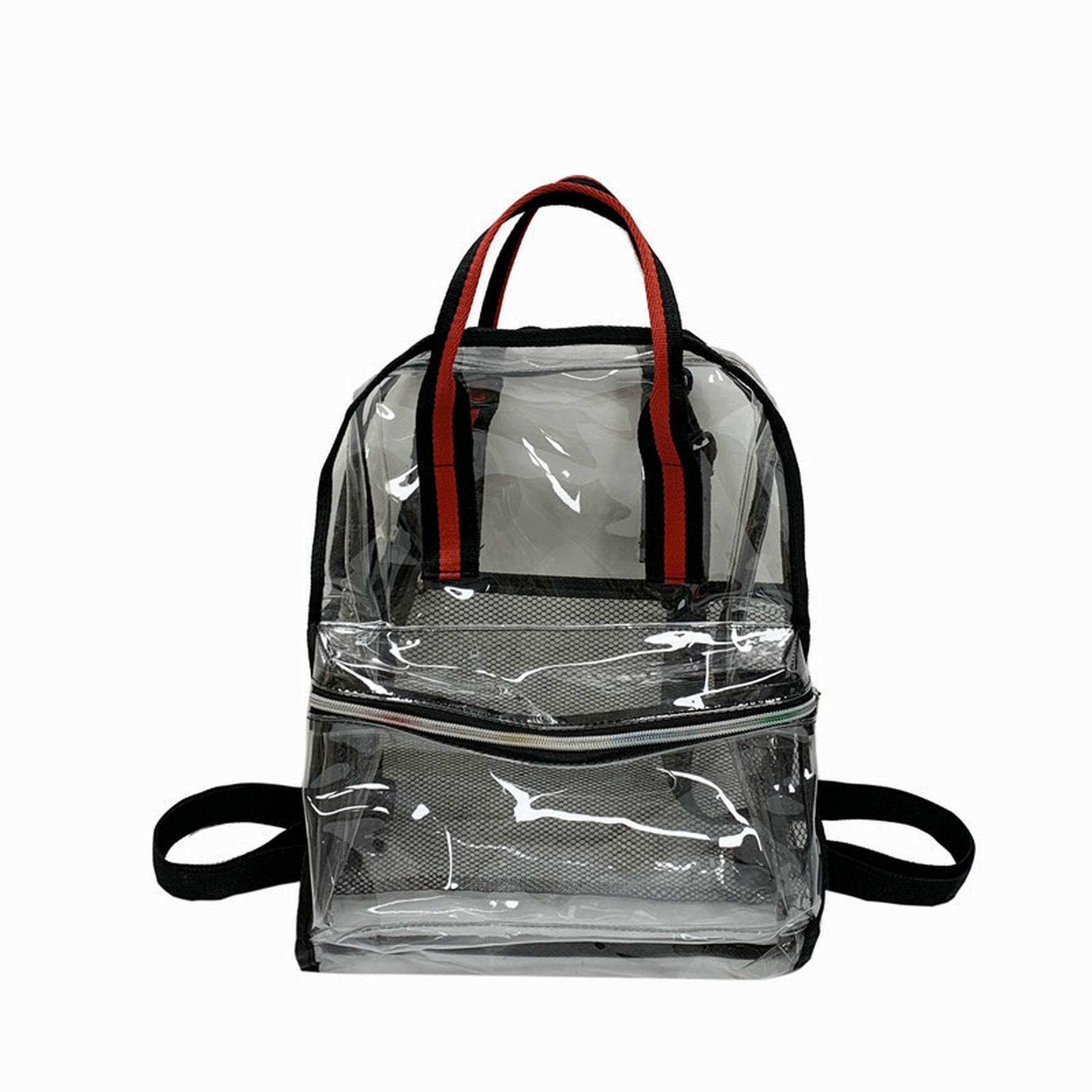 Clear Backpack w/Handle 2