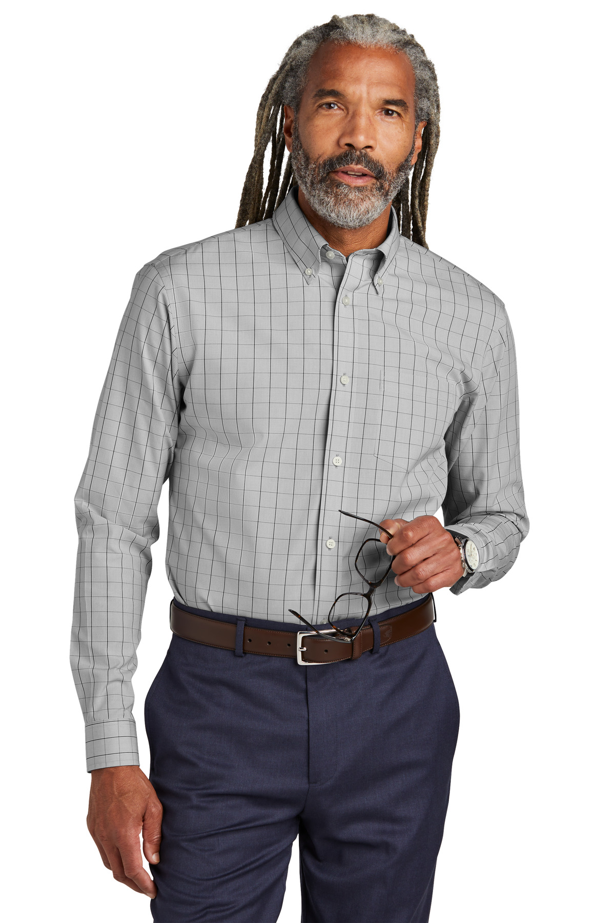 Brooks Brothers Wrinkle-Free Stretch Patterned Shirt BB18008 5