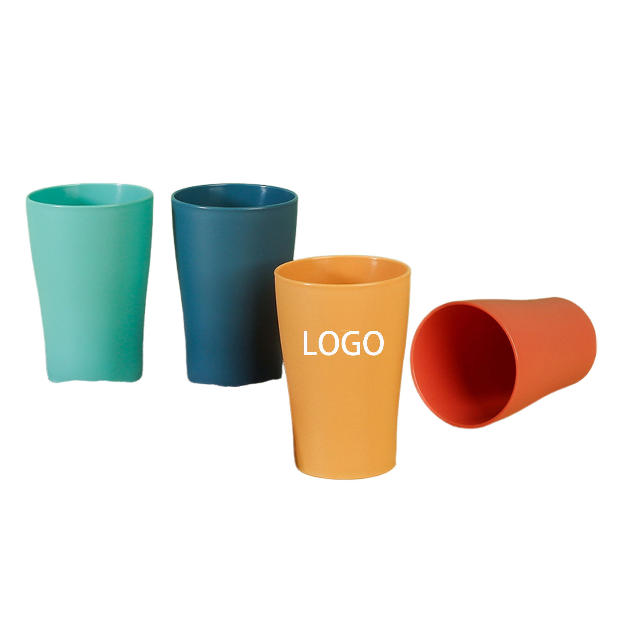 12oz Simple Wheat Straw Toothbrush Cup 3