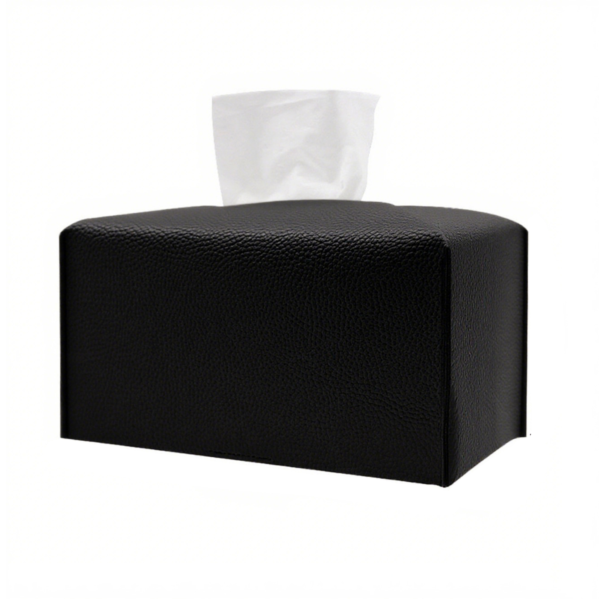PU Tissue Box Cover 9.44" Length x 4.92" Width x 4.92" Height 6