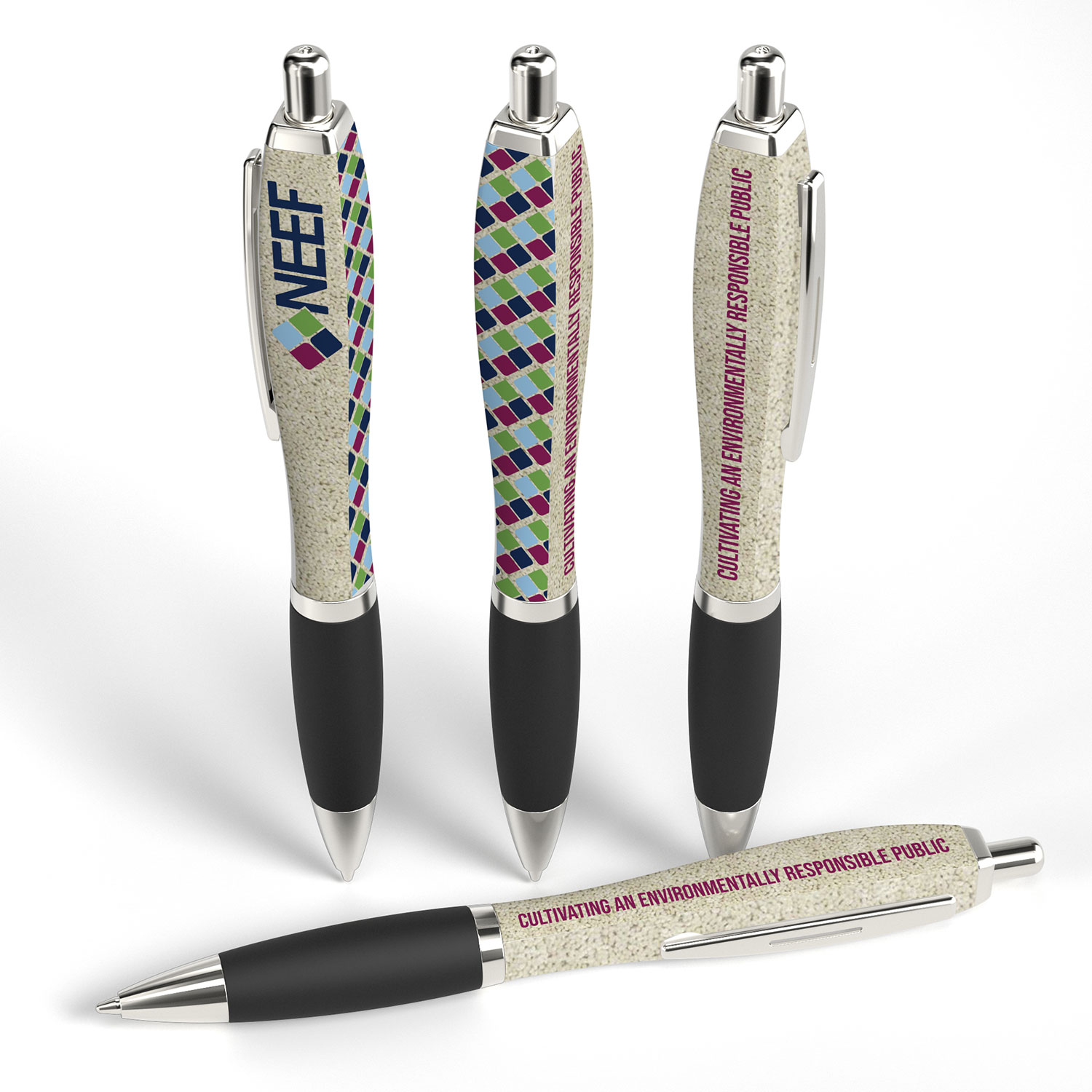 Squared Basset Wheat Straw Performance Pen™ (Recycled) 2