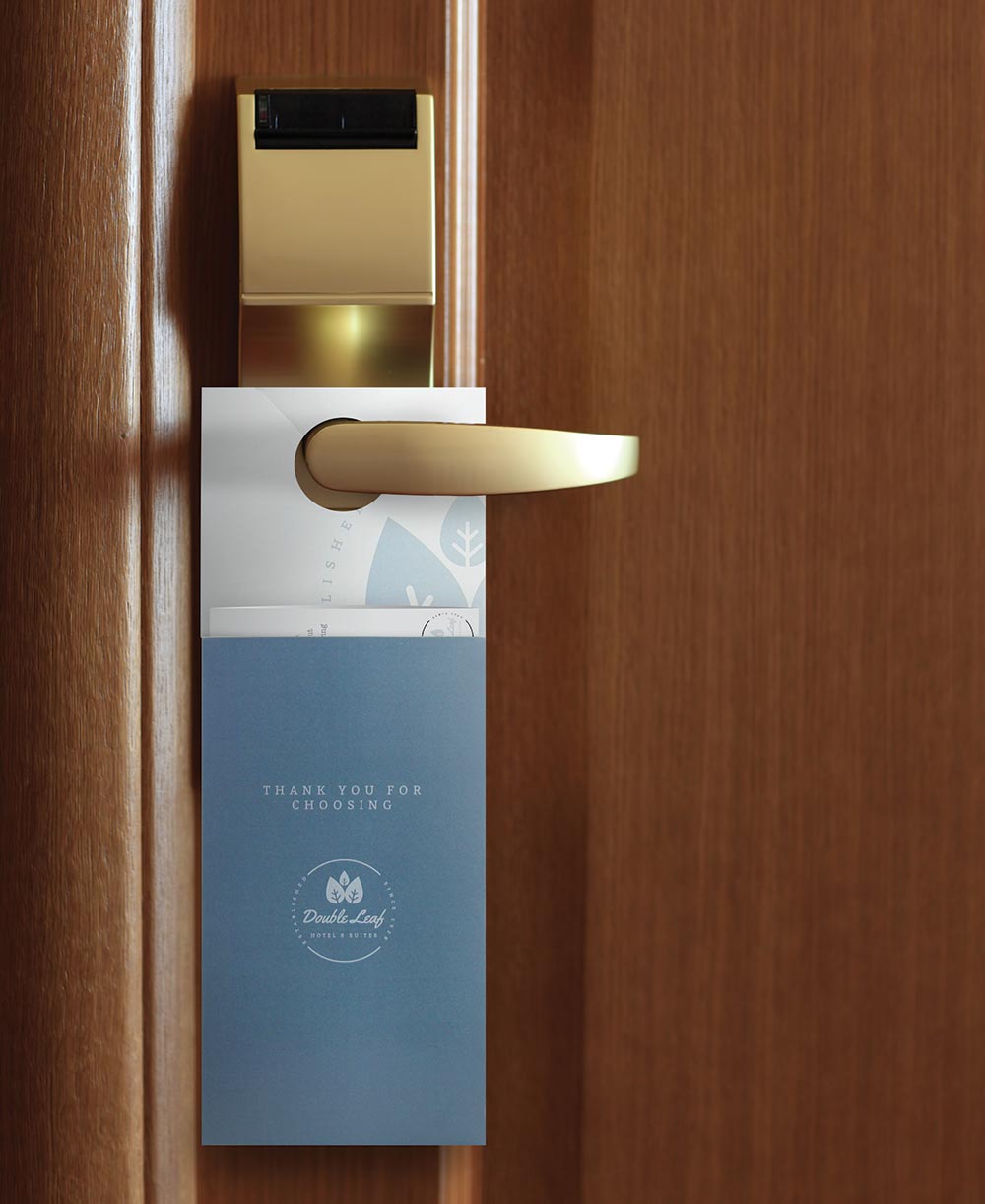 Door Hanger w/Pocket 5