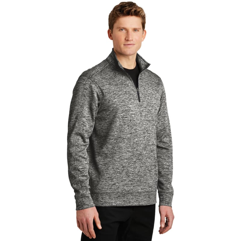Sport-Tek PosiCharge Electric Heather Fleece 1/4-Zip Pullover. 10