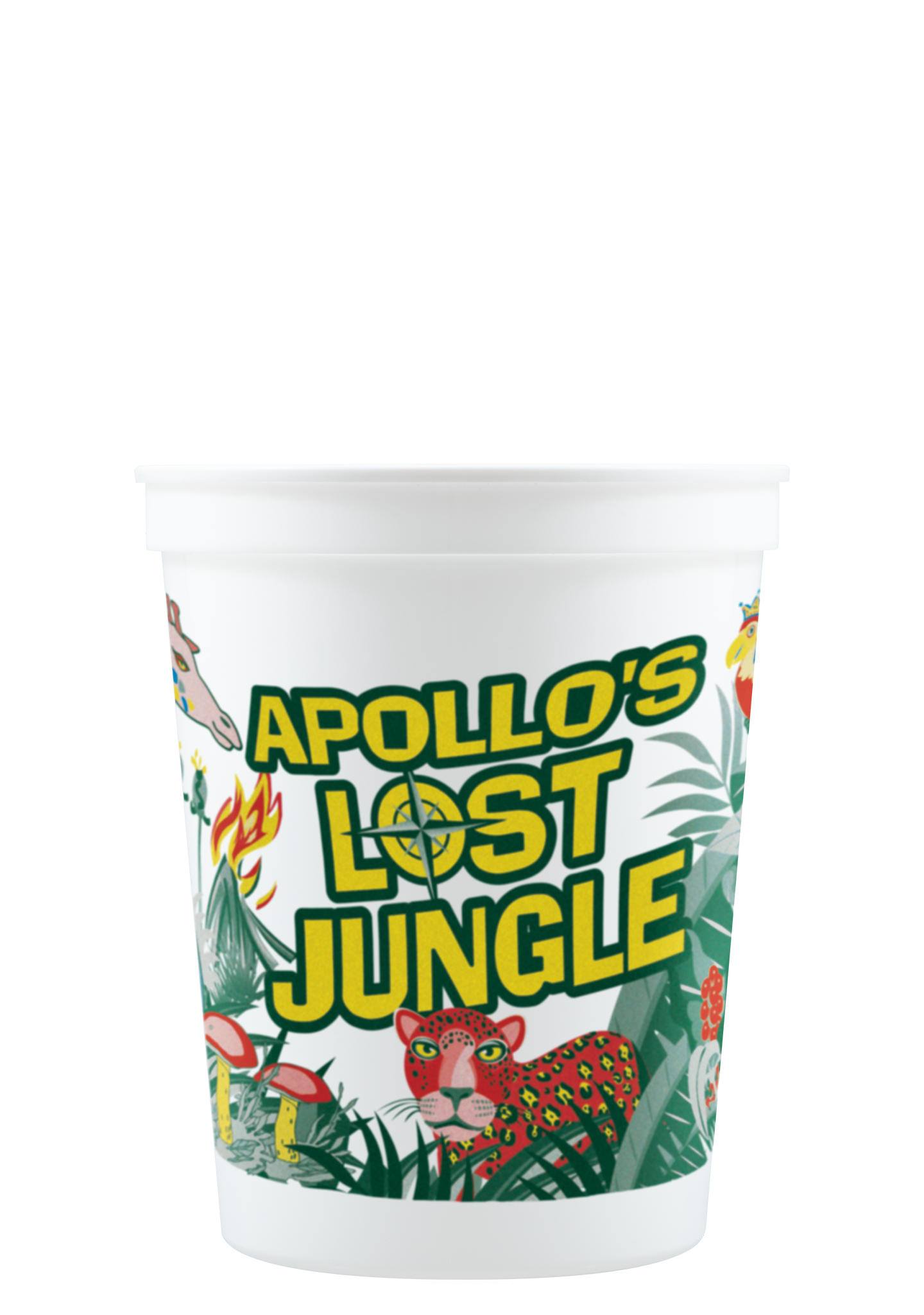 16 oz Stadium Cup Smooth White Hi-Speed Print 2
