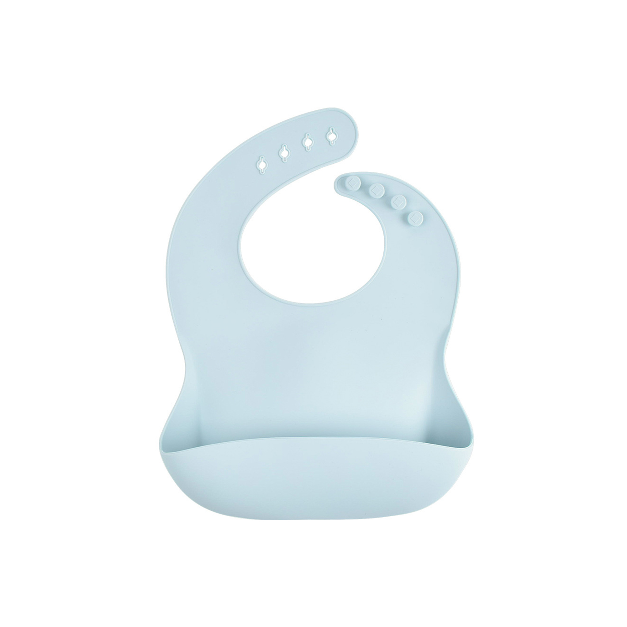 Soft Food Grade Silicone Baby Bib Adjustable 29