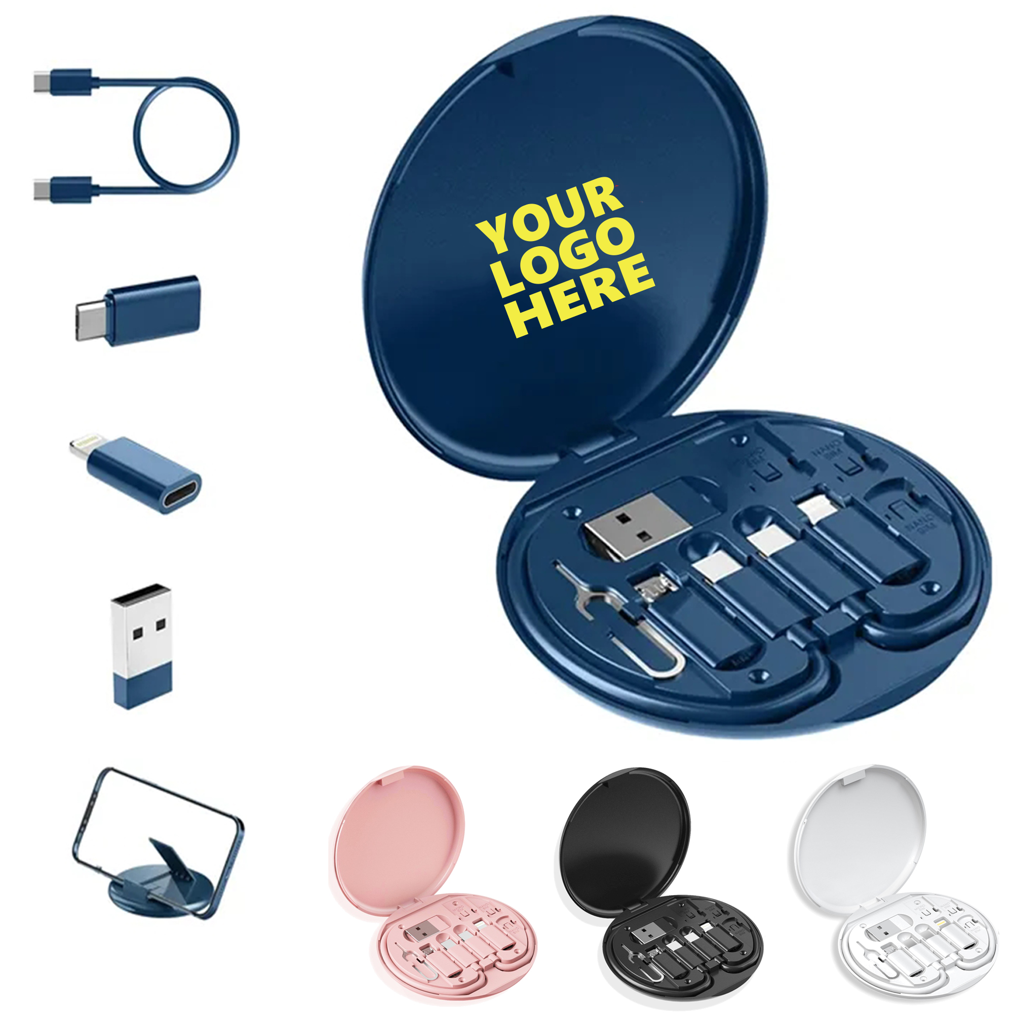 3-in-1 Fast-Charging Multifunctional Data Cable & Adapter Set 3