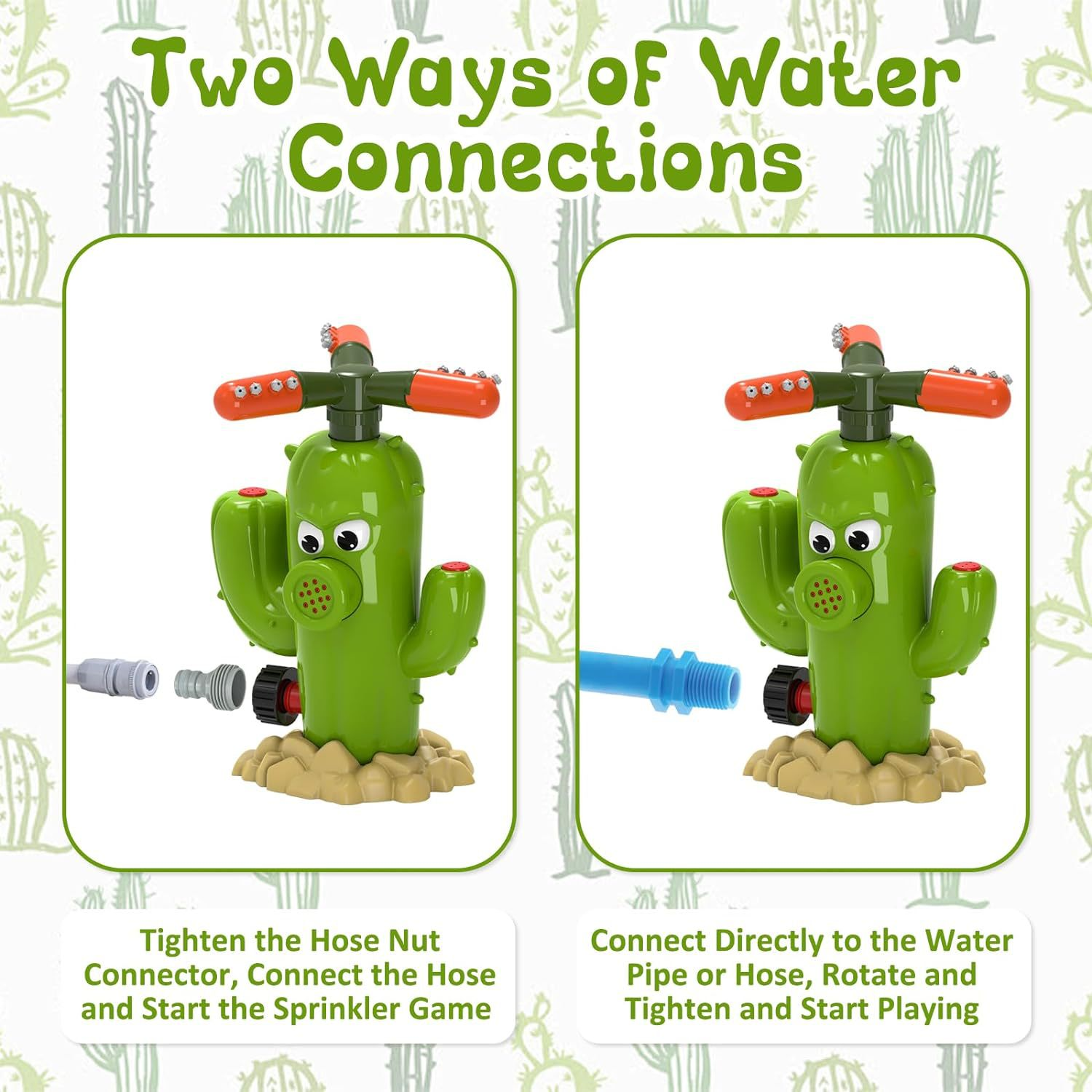 Water jet cactus 3