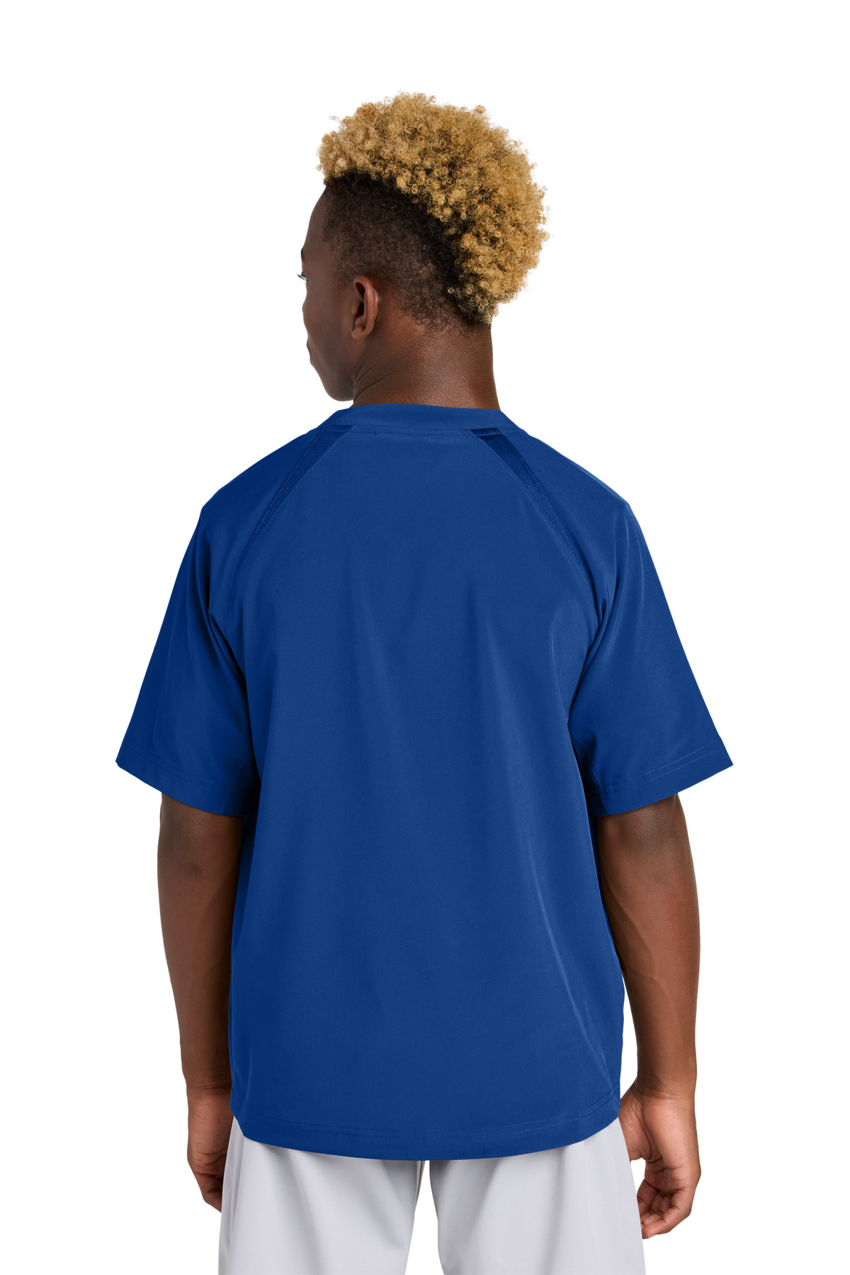 Sport-Tek Youth Repeat 1/2-Zip Short Sleeve Jacket YJST489 21