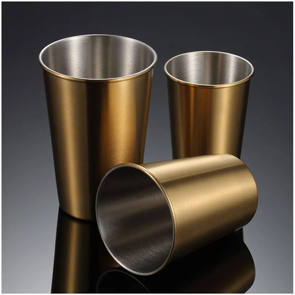 16oz Stainless Steel Pint Cups 4