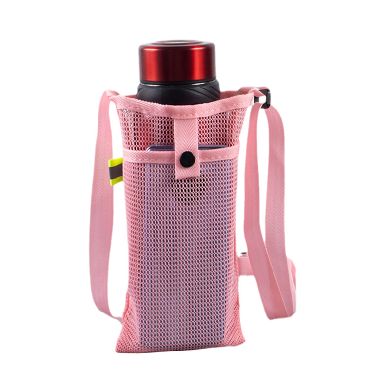 Water Bottle Holder Carrier with Adjustable Shoulder Strap 10