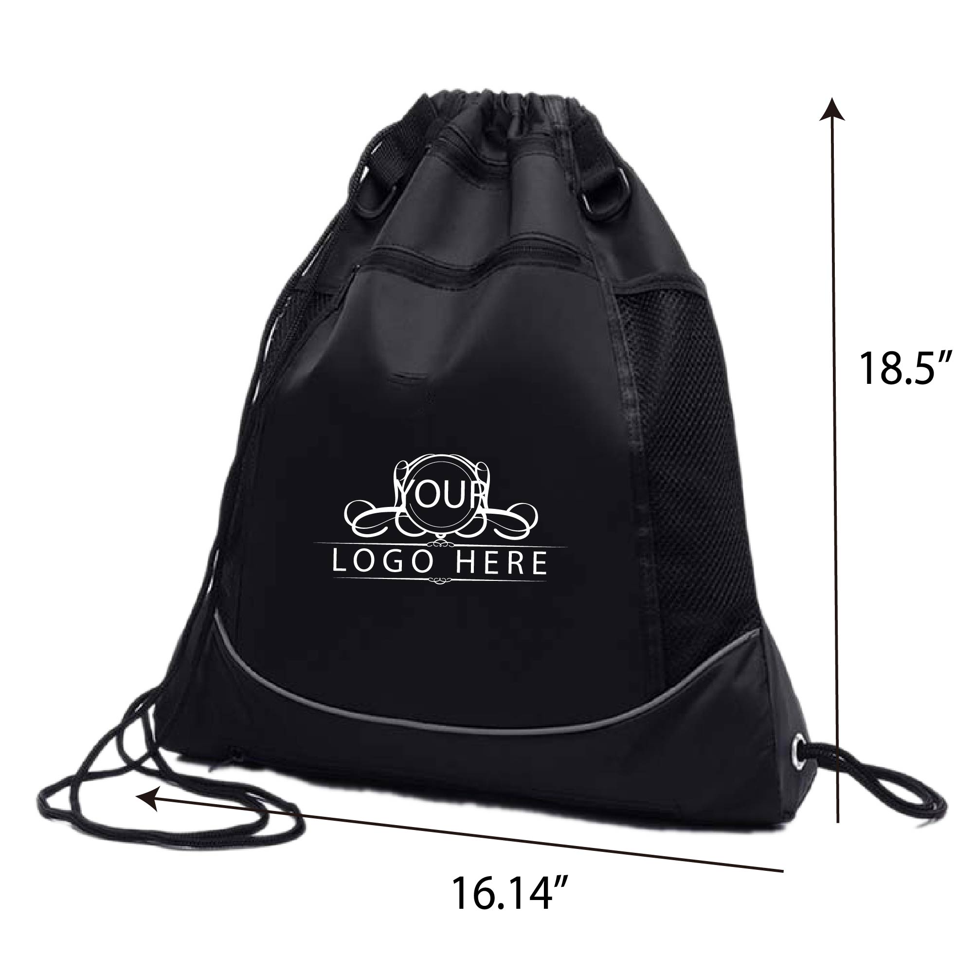 Drawstring Sports Basketball Backpack 2