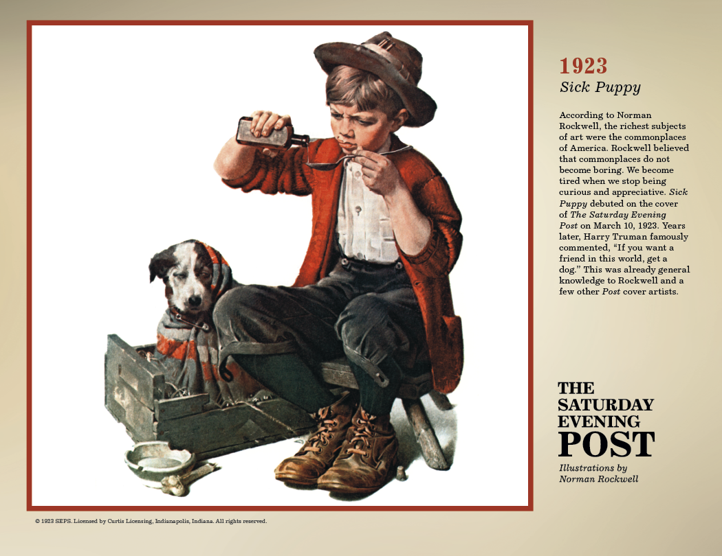 Triumph® Calendars The Saturday Evening Post Deluxe Pocket Calendar 15