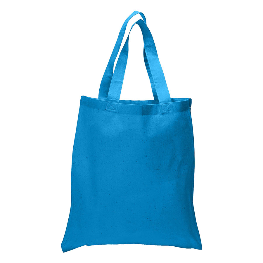 Value 6 oz Cotton Canvas Tote Bag - 15"W x 16"H x 21"Handle 12