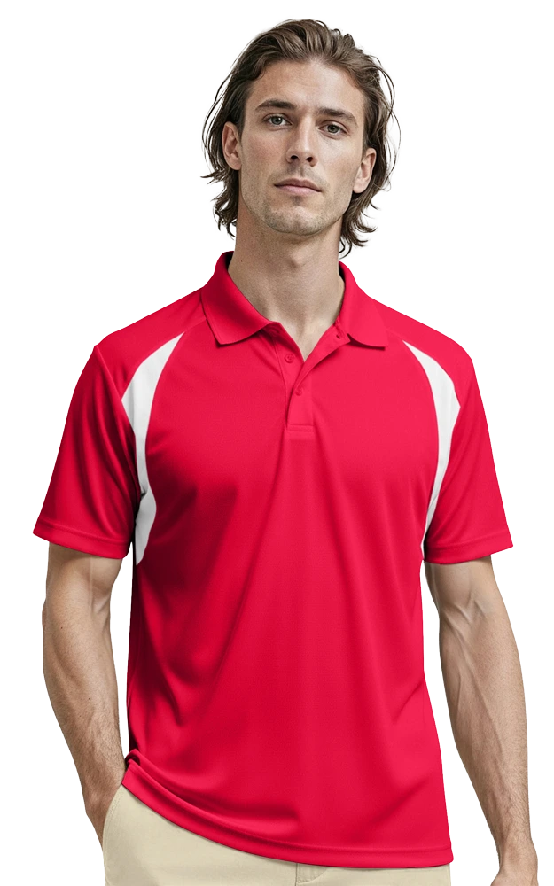 Men's Wicking Raglan Sleeve Polo 36