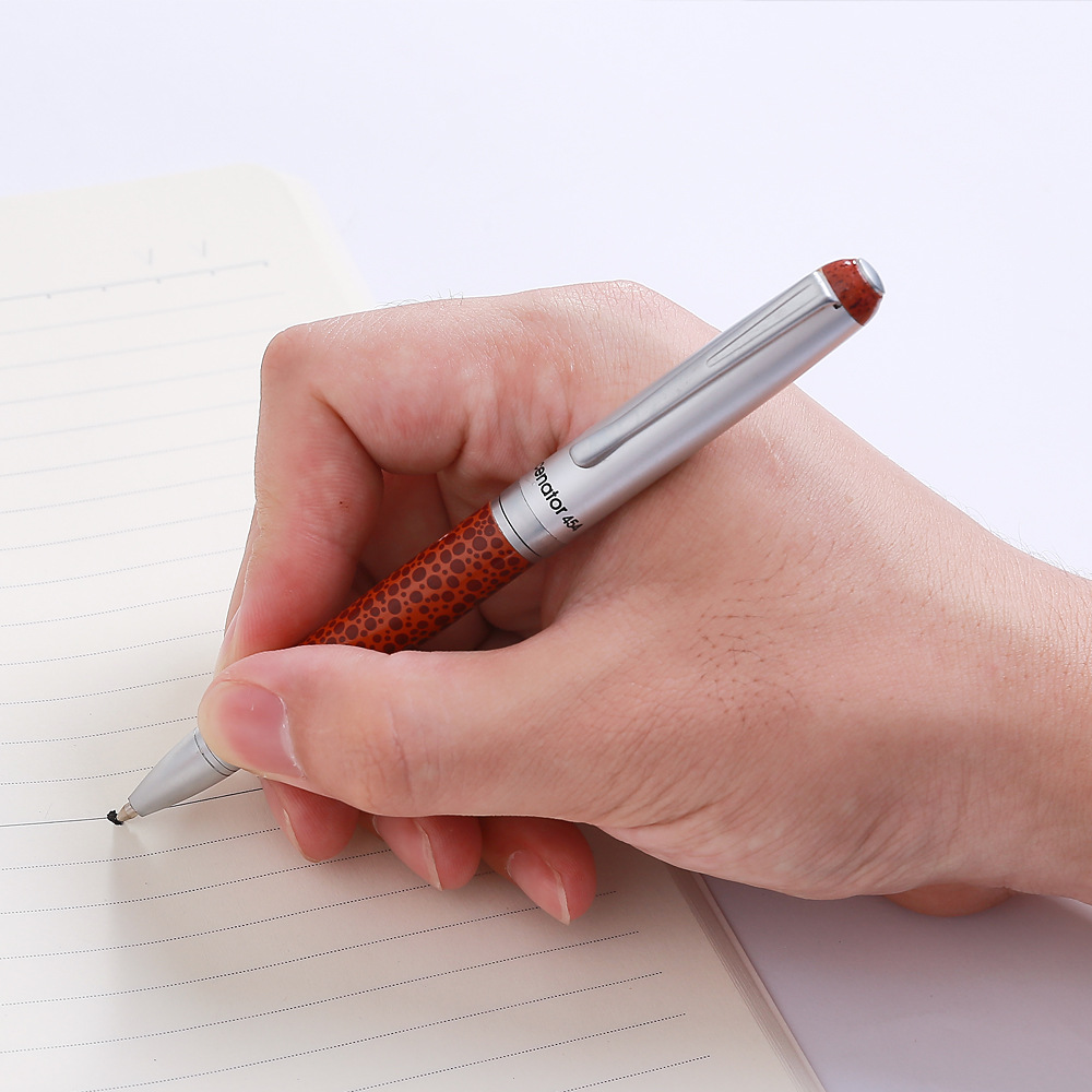 Leather Foreskin Metal Ball Pen 4