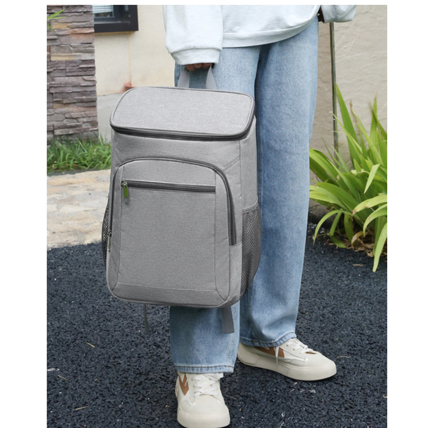 Insulated Backpack Cooler Portable Picnic 9