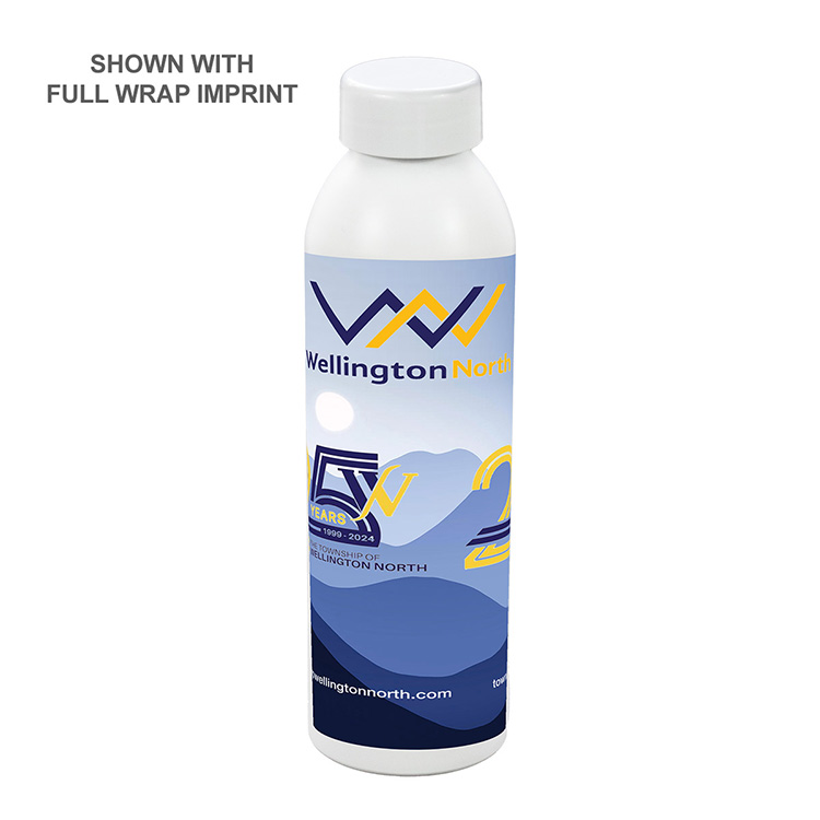 "STREAMLINER" 22 OZ Recycled Aluminum Bottle With Screw-On Lid 10