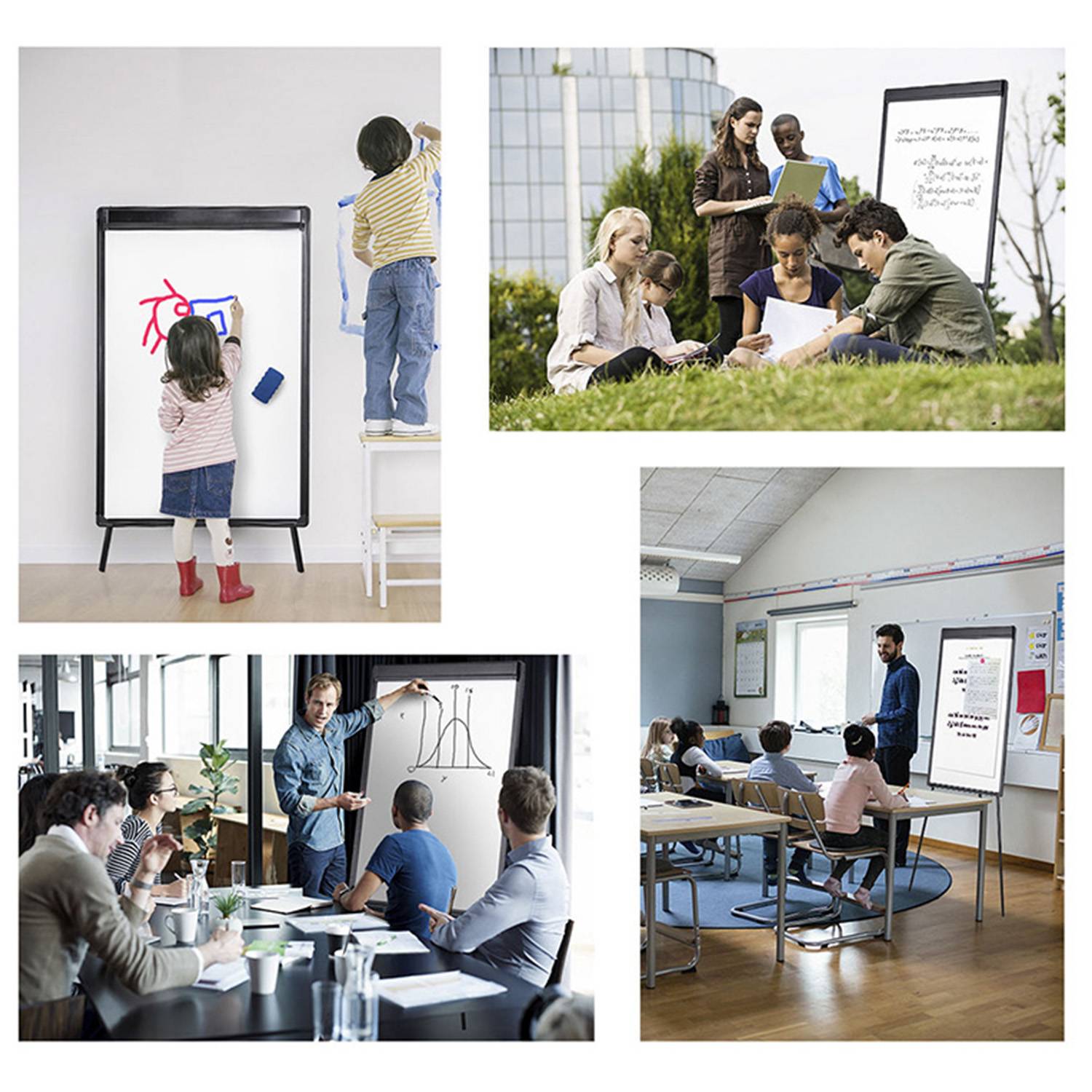 Adjustable Aluminum Dry Erase Whiteboard 3