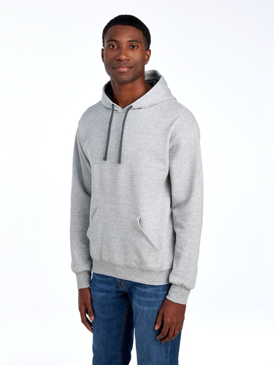 FRUIT OF THE LOOM Sofspun™ Unisex Hooded Sweatshirt, custom hoodie or sweatshirt with logo imprint 43