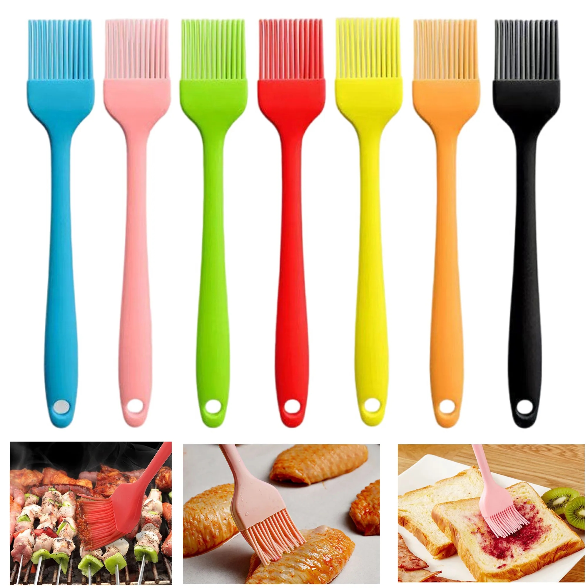 Silicone Barbecue Brush With High Temperature Resistance