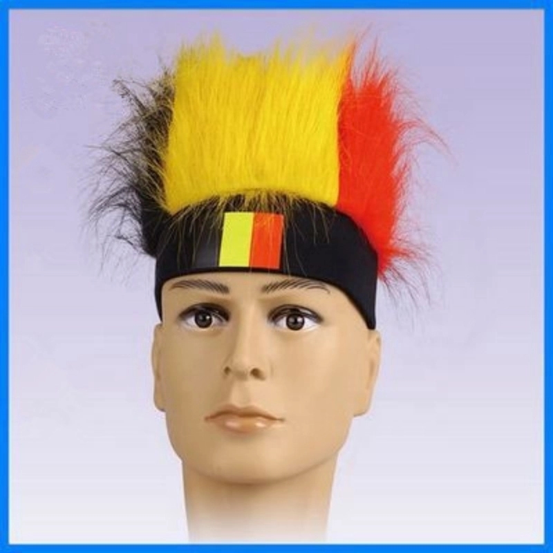 Custom World Cup Soccer Fan Wig Headband 2